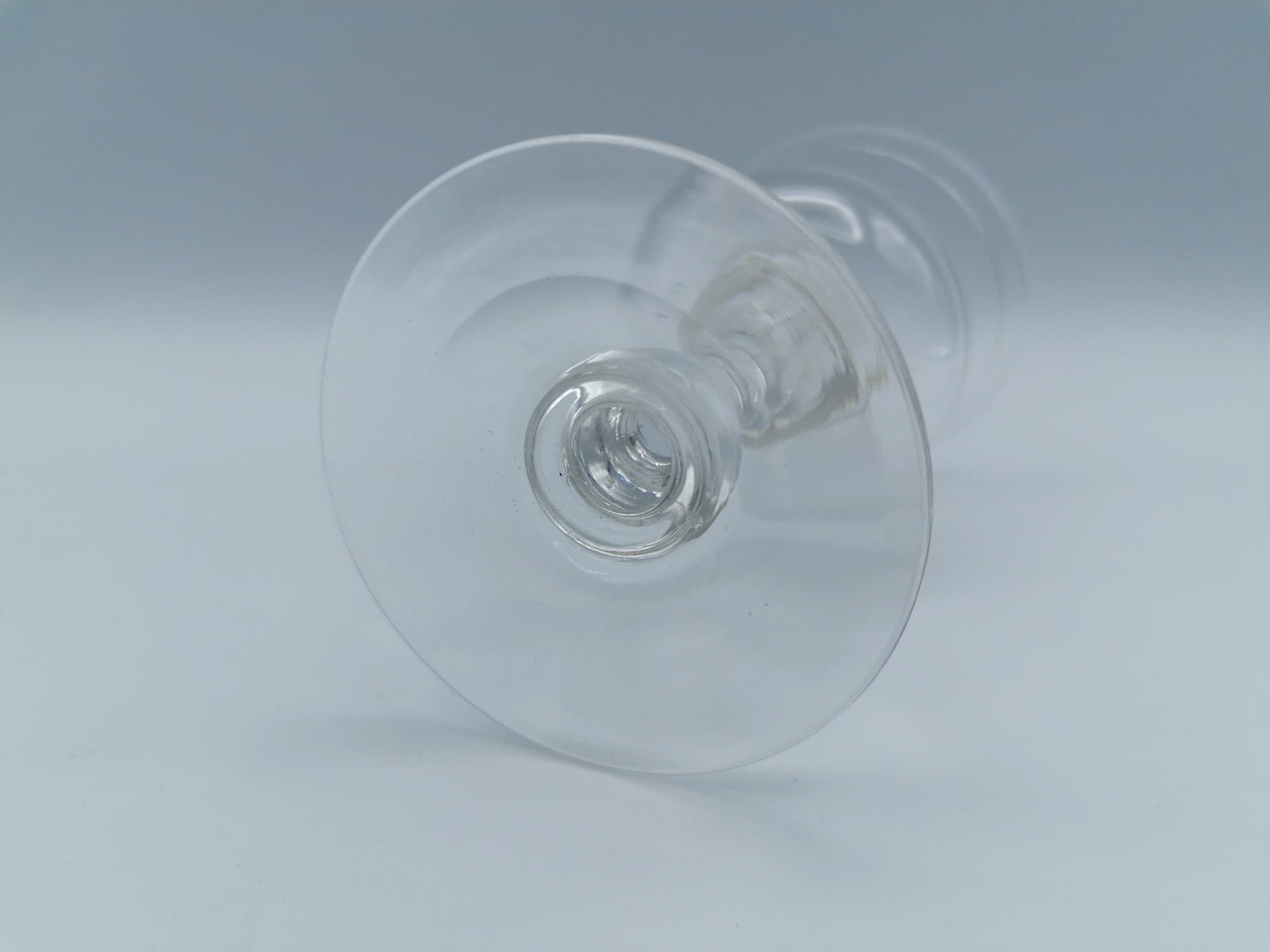 Ensemble de 6 verres en cristal monogrammés
