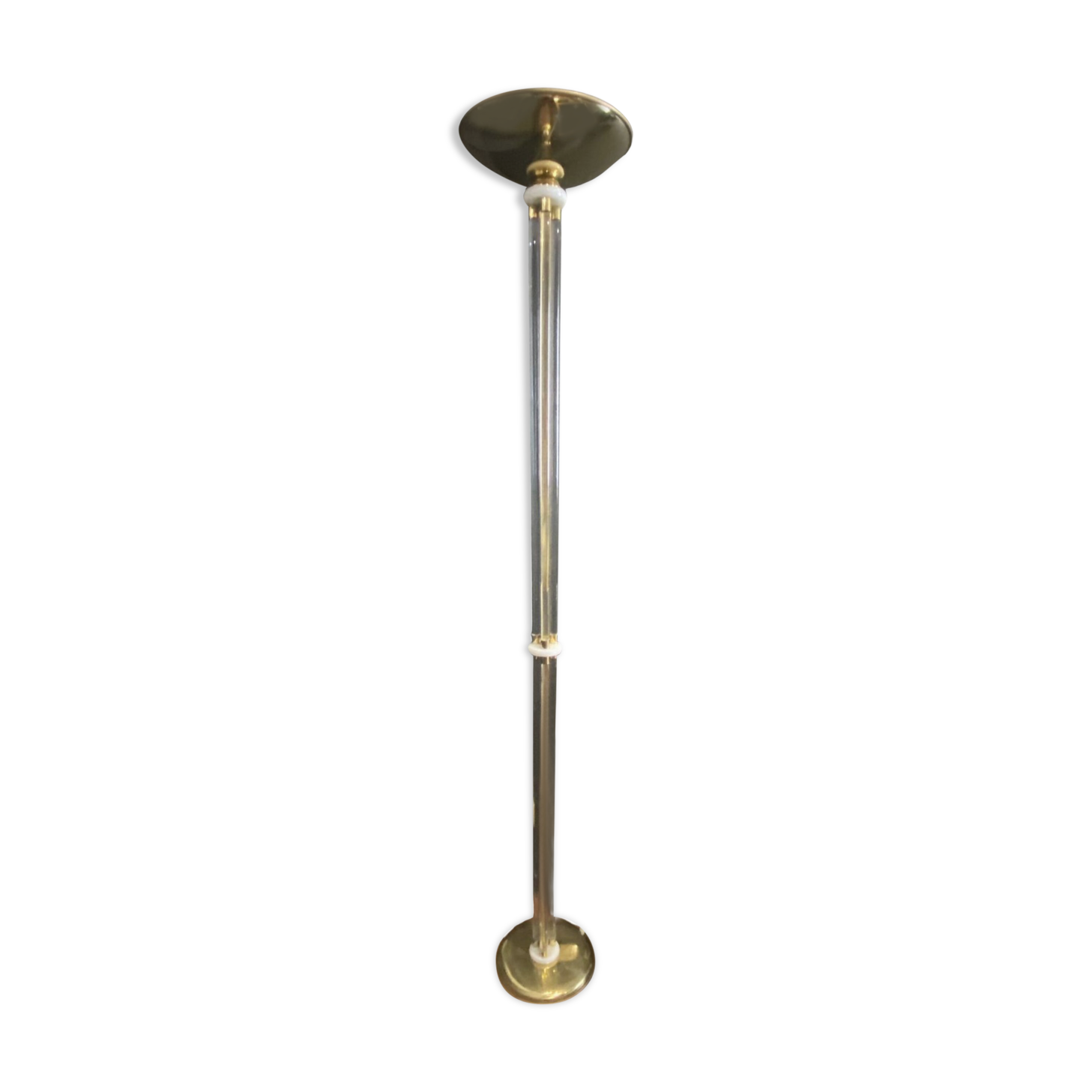 Halogen Lamp - Relco - Plexi And Brass - Italy - 20th century