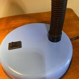 Blue desk lamp