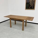 Oak farmhouse table 120cm + 200cm extensions