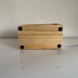 Pied de lampe en bois