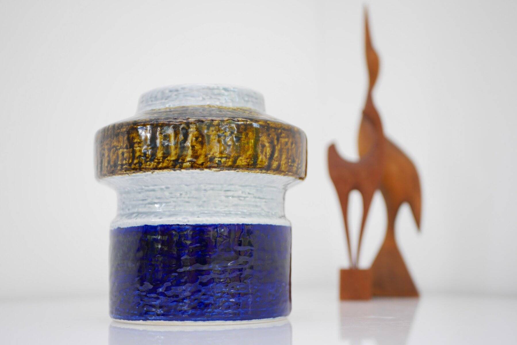Titus pottery vase by Olle Alberius for Rörstrand, Sweden, 1960s