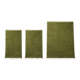 Lot de 3 Tapis Verts Artisanaux – 2x (2,5x1,5 m) + 1x (3x2 m)