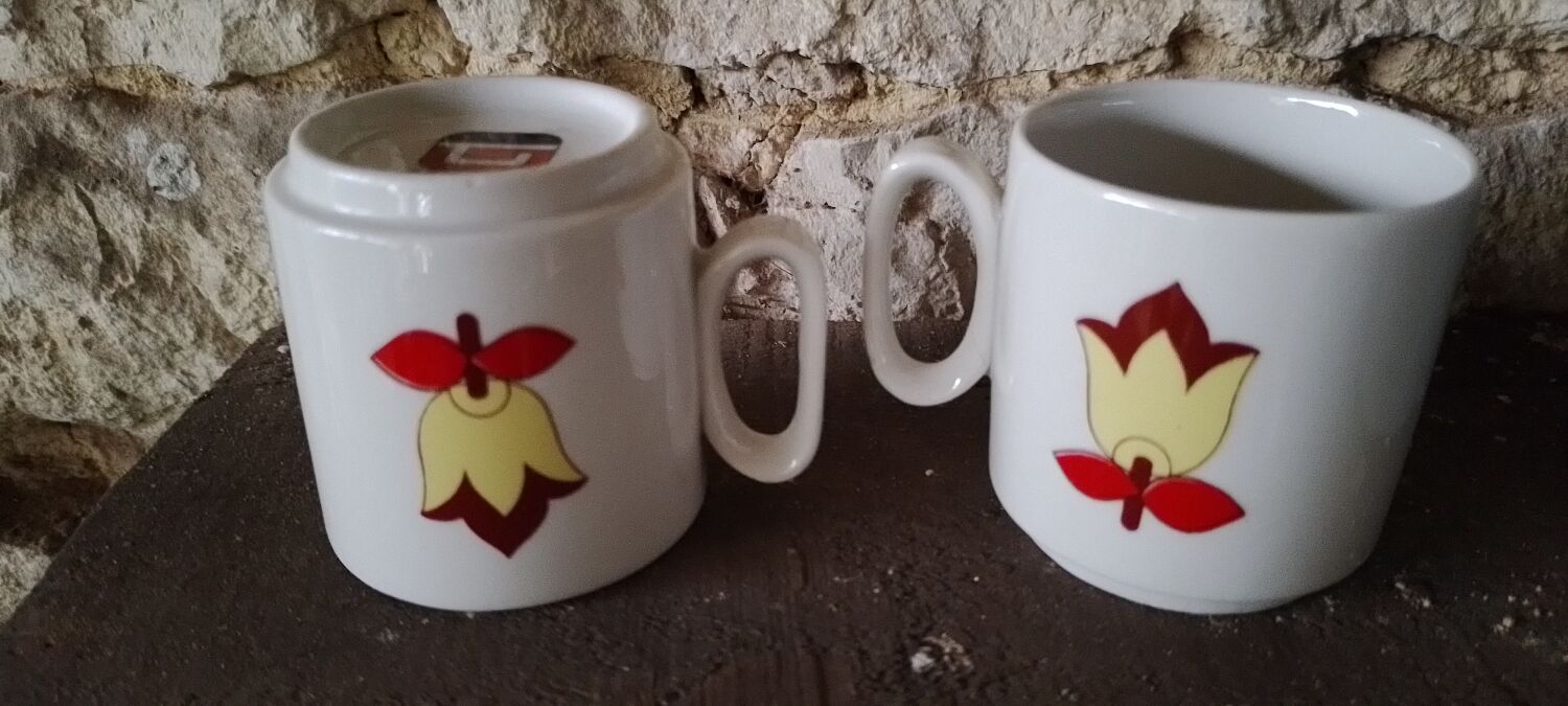 Tognana porcelain cups