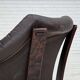 1970s, Scandinavian lounge chair, furniture leather, oak wood.