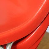 Set of 6 stella fiberglass chairs