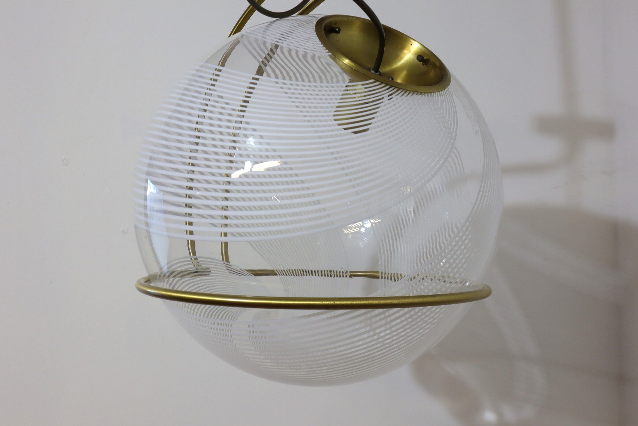 Lino Tagliapietra hanging lamp La Murrina 1970s