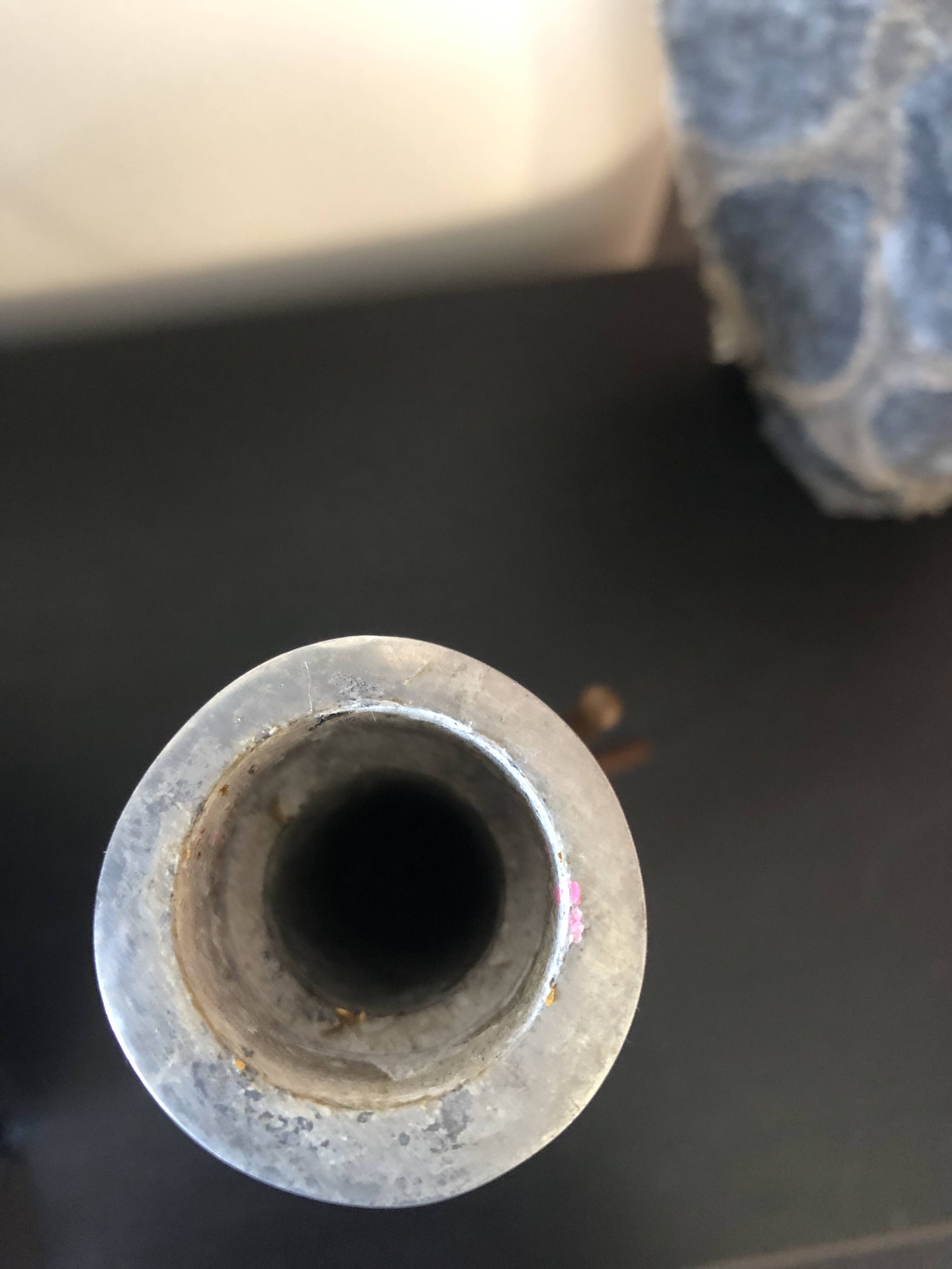 Aluminium cast iron candlestick