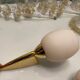 Pink Opaline Glass Brass Sconces Set of 2 1960’s