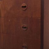 Teak chest of drawers, Danish design, 60s, made in Denmark