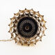 Rare brass pendant lamp by Thorsten Orrling, Hans-Agne Jakobsson, Denmark, 1960s