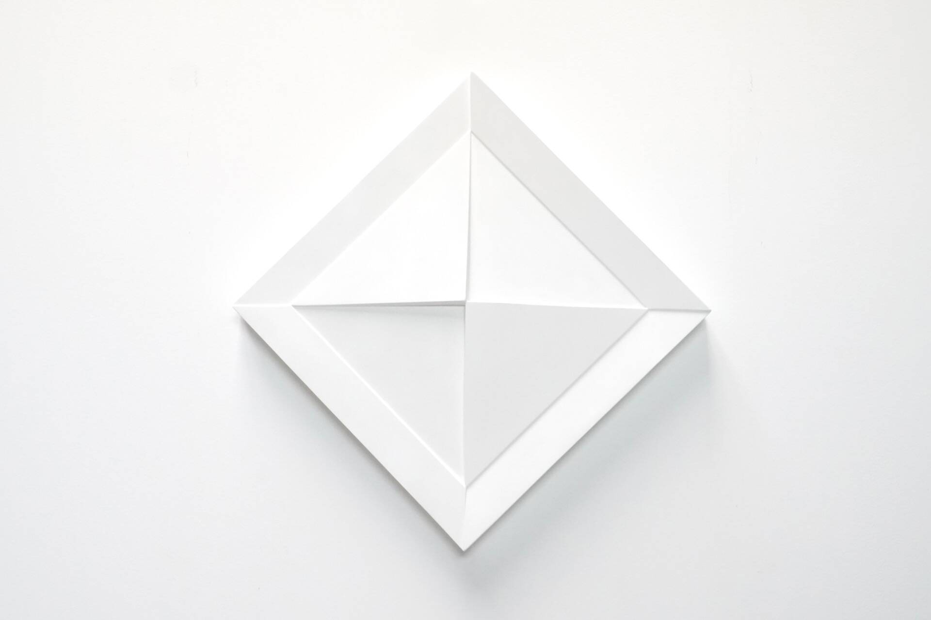 Gilbert Swimberghe, White Lacquered Wood Relief