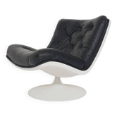 Fauteuil pivotant F976 de Geoffrey Harcourt pour Artifort, Pays-Bas, 1