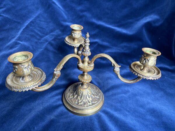 Ancienne chandelier en bronze XIX eme