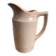 St Amand pink earthenware pitcher