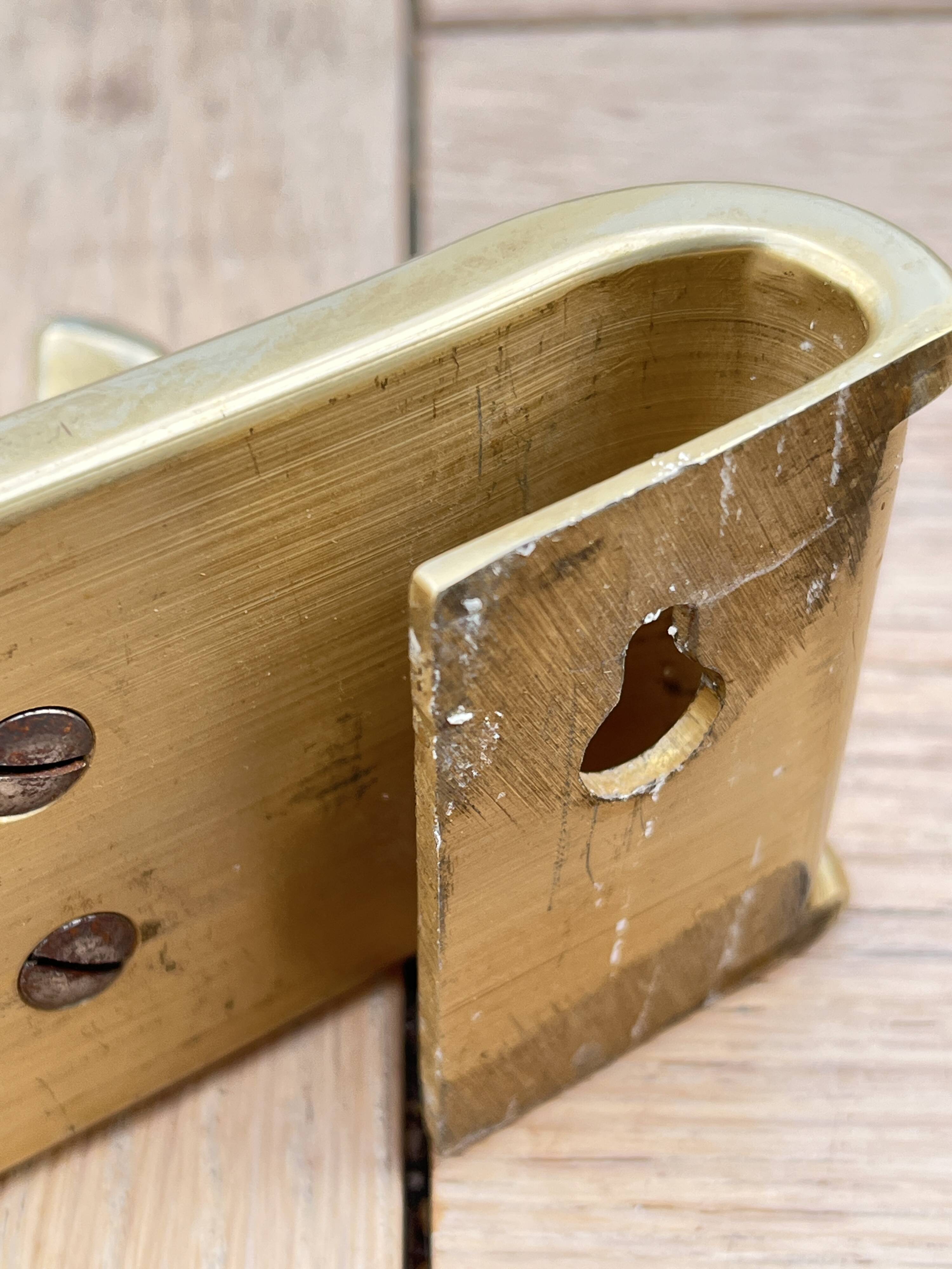 Gold aluminum coat rack
