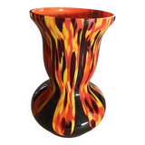 Paire de vase en verre vintage