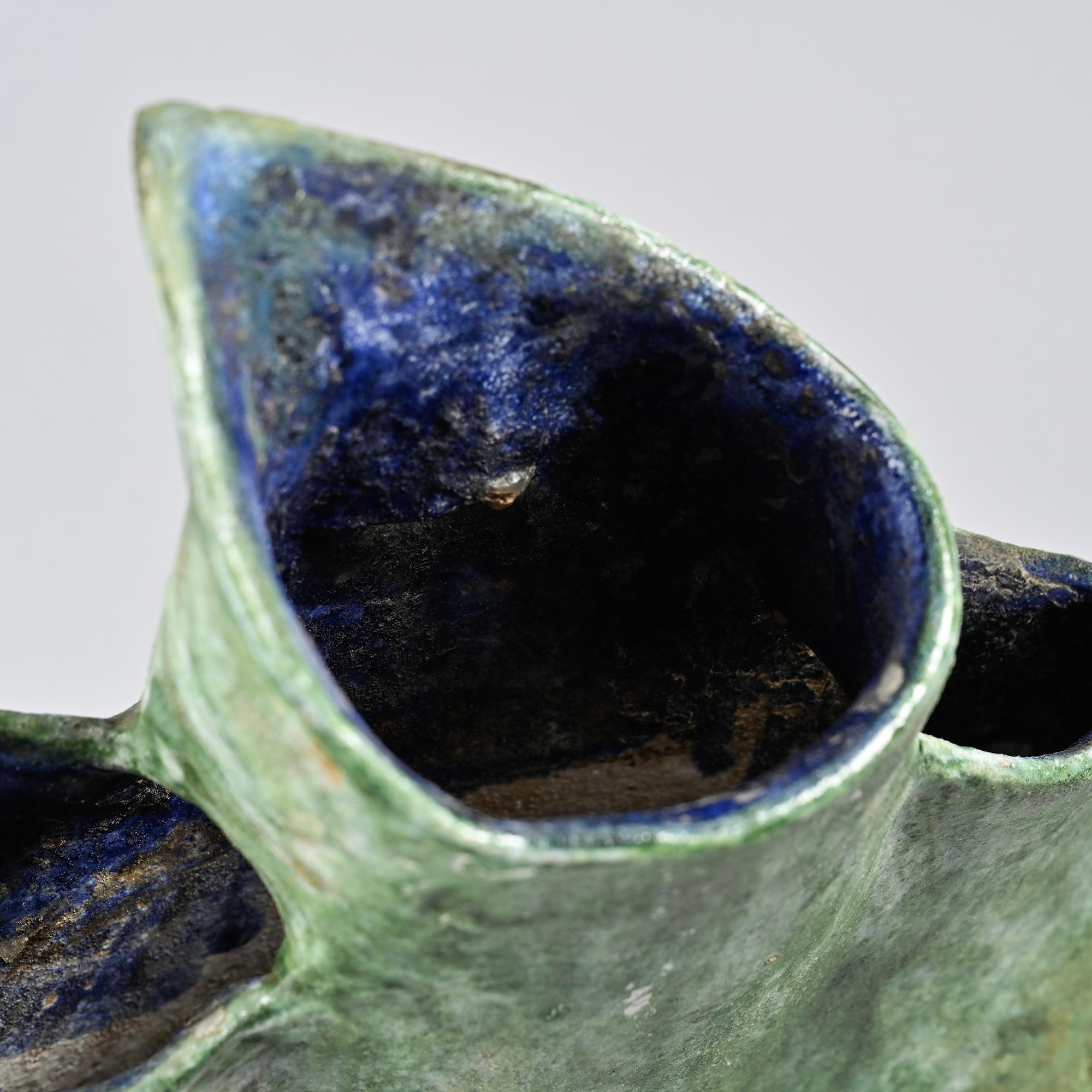 Unique piece, vase by Beatrice Cenci, Italy, circa 1960.