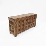 Spanish Brutalist Sideboard solid wood