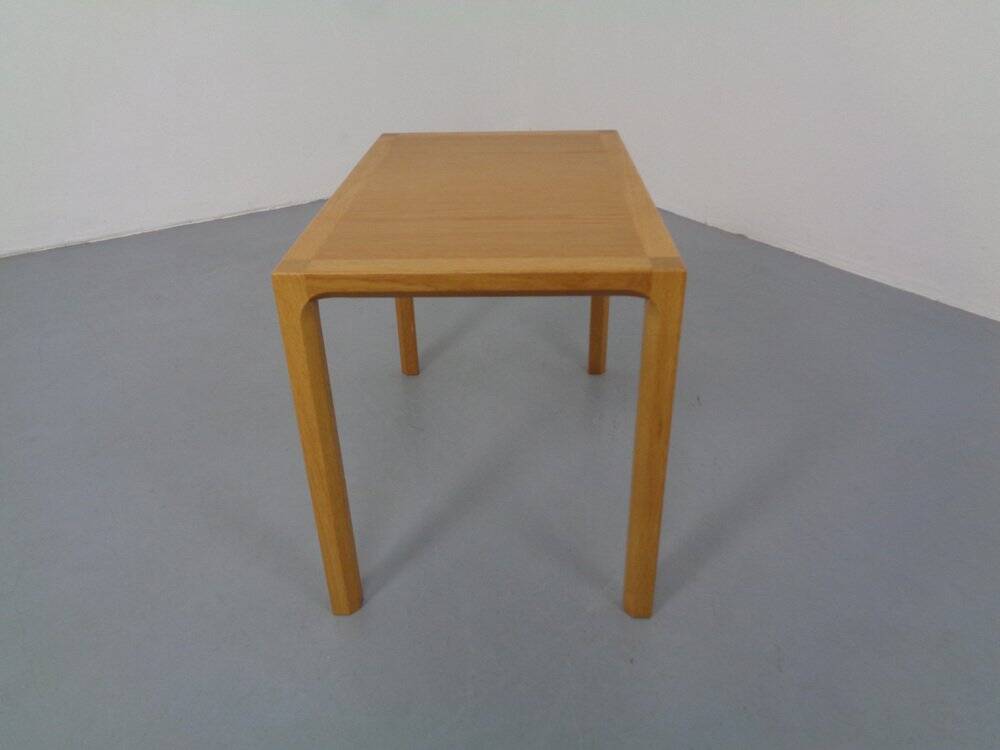 Danish Oak Side Table, 1960s