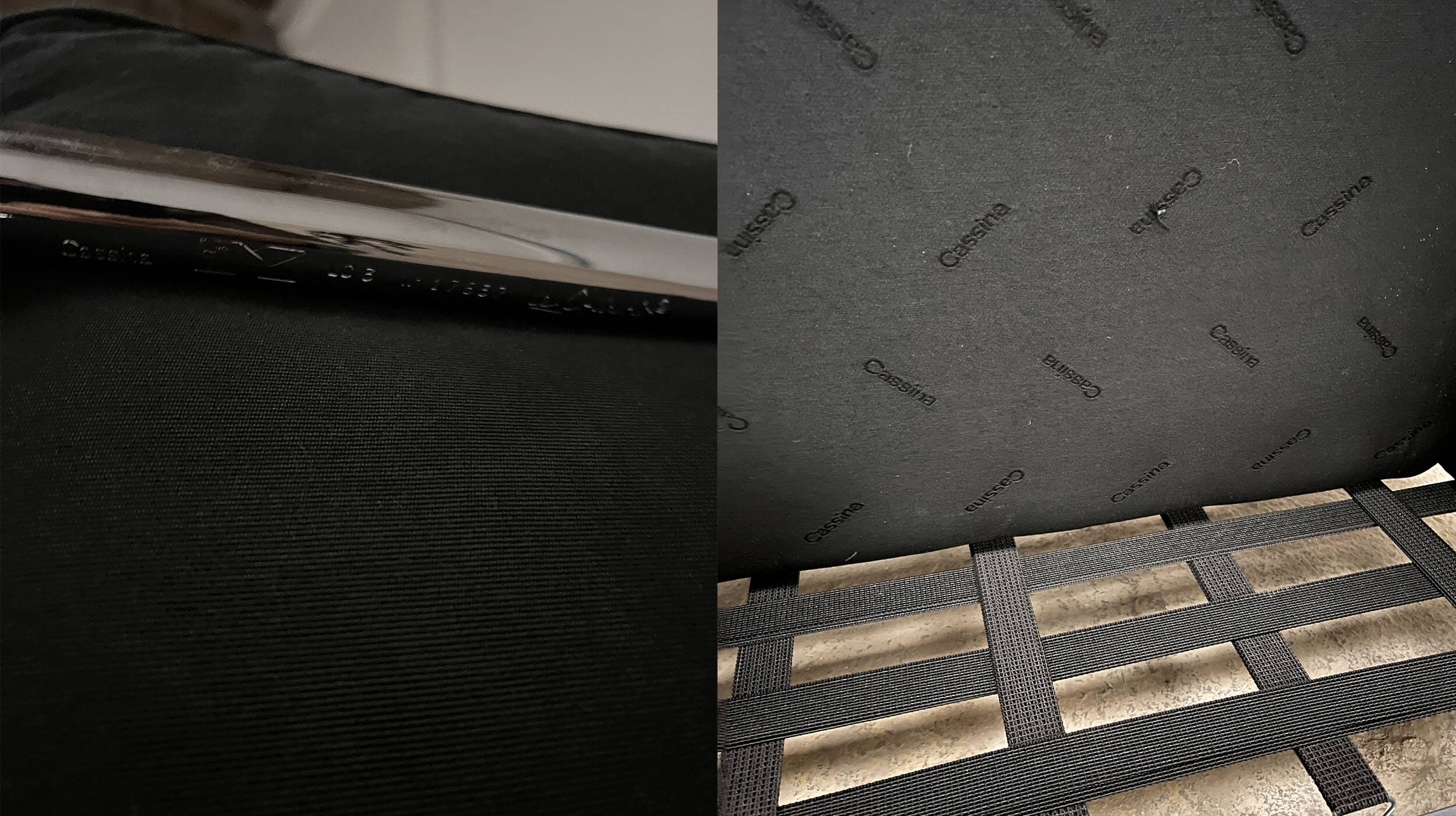 LC3 Perriand armchair, Le Corbusier CASSINA