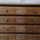Art Deco chest of drawers, marble top
