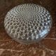 Round box with Lalique crystal lid