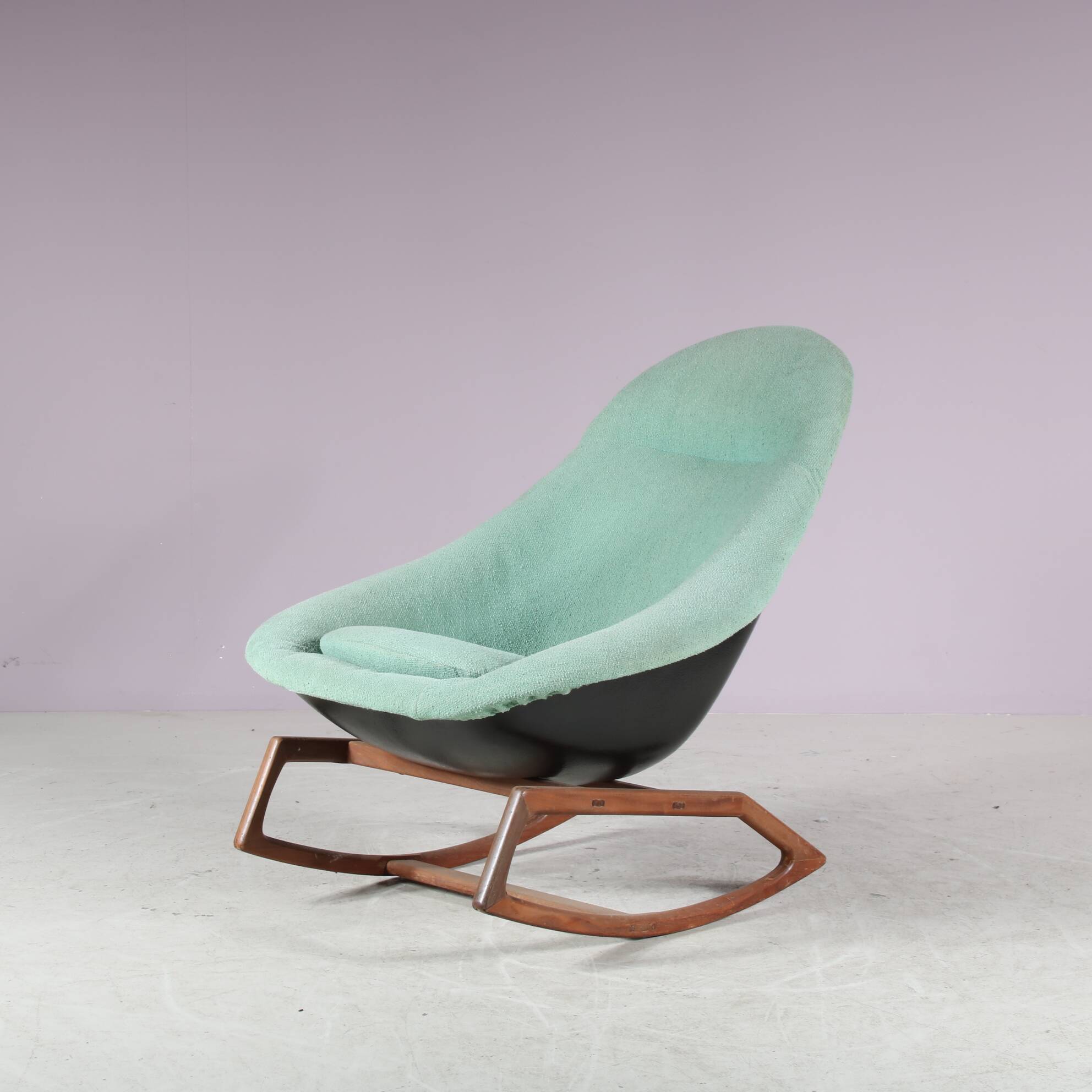 1960s “Gemini” rocking chair by Walter S. Chenery for Lurashell, UK
