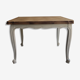 Table shabby avec rallonges