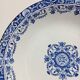 Large round and hollow dish Longwy Louis XV