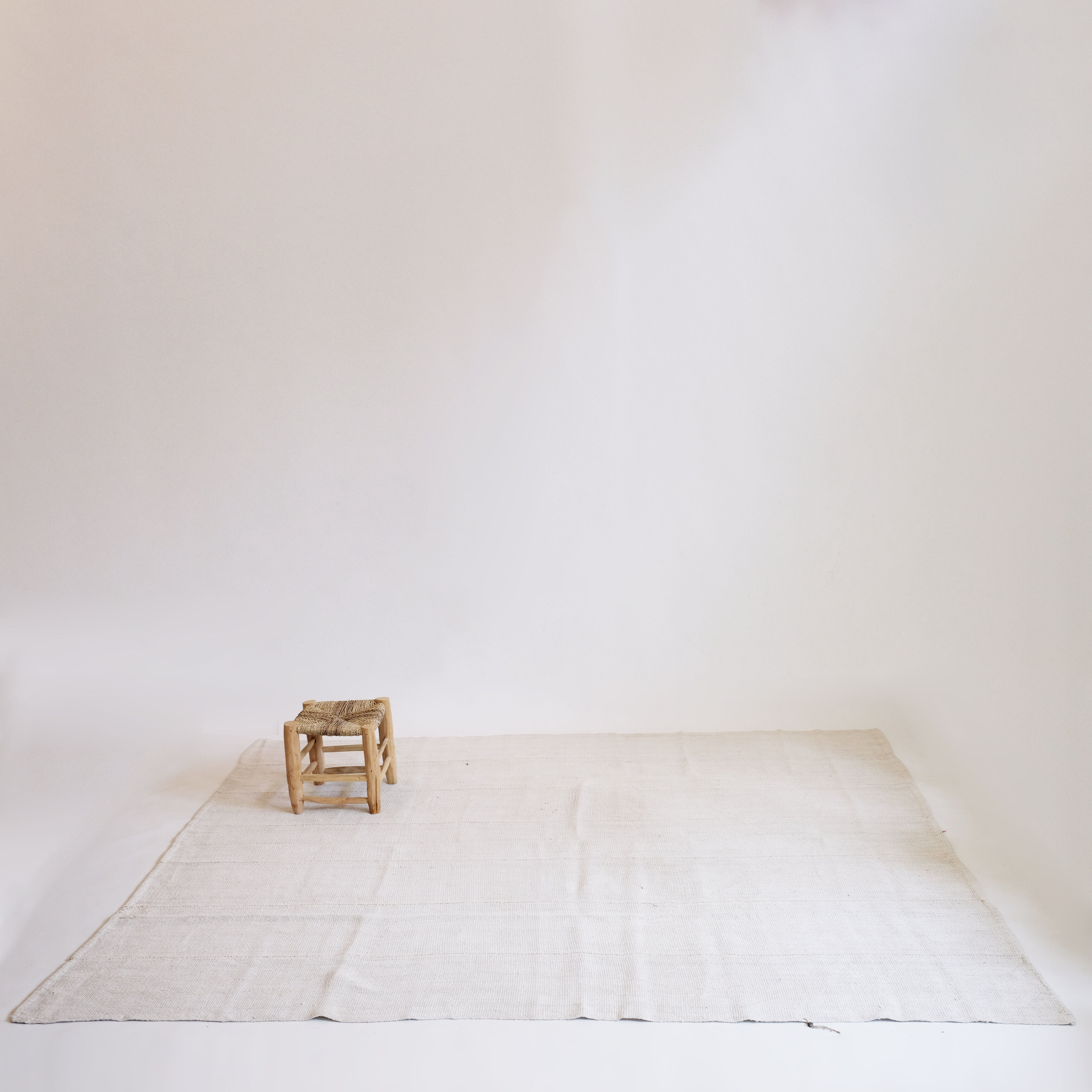 Hemp carpet of Turkish origin, 240 x 190 cm