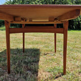 Scandinavian extensive teak dining table 1960