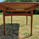Table à manger en teck extensive scandinave 1960