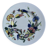 Soap holder / dish in enameled ceramic - gien - vintage 1876