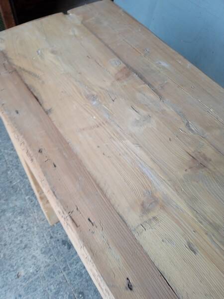 Workbench 90cm old solid wood