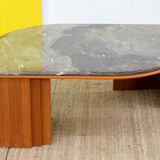 Vintage Scandinavian coffee table – 110 cm