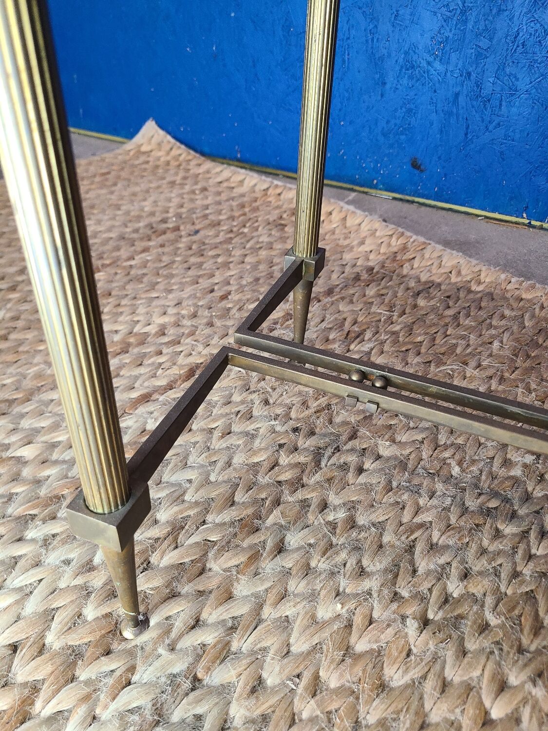 Smoked glass coffee table circa 1970