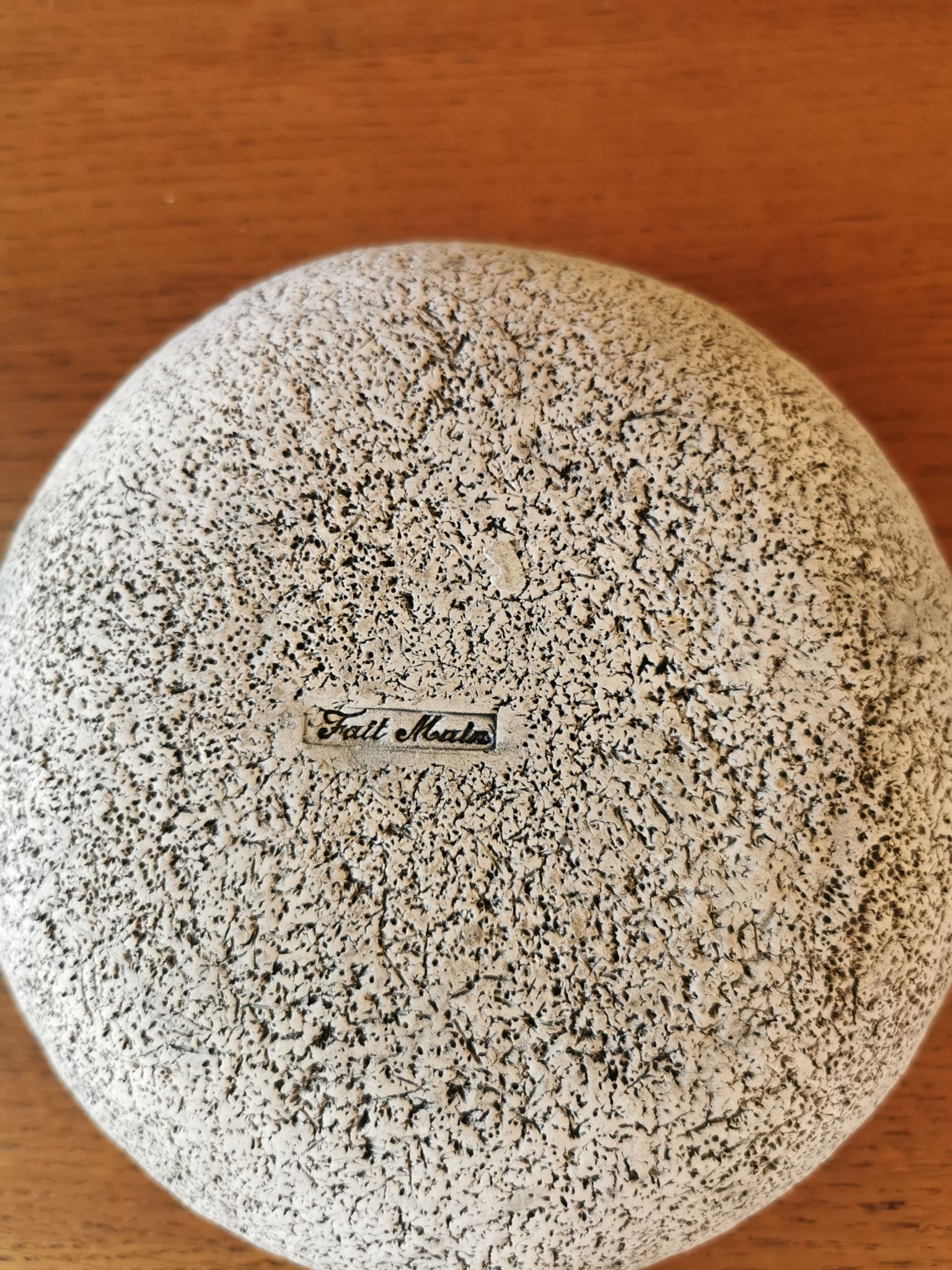 Vintage ceramic artisan bowl