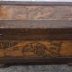 Coffre de rangement asiatique chinois palissandre