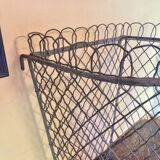 Former public garden garbage can circa 1950