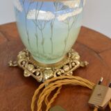 Ceramic table lamp from Lunéville