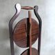 Antique Edwardian cake stand, foldable, 1900