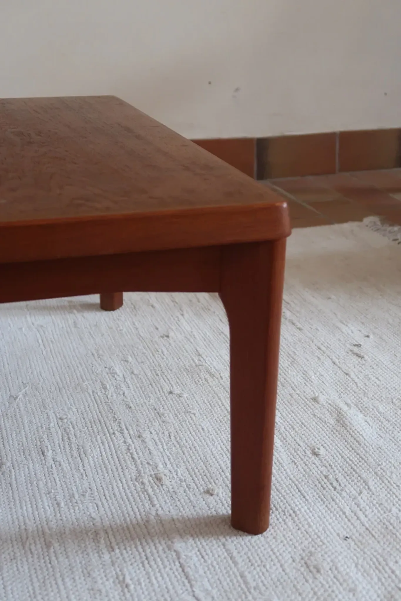 Henning Kjaernulf coffee table for Vejle Mobelfabrik in teak – Denmark, 1960s