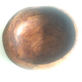 Olive wood cut signed Falcon Spain 1950 Spain