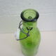Green glass bottle