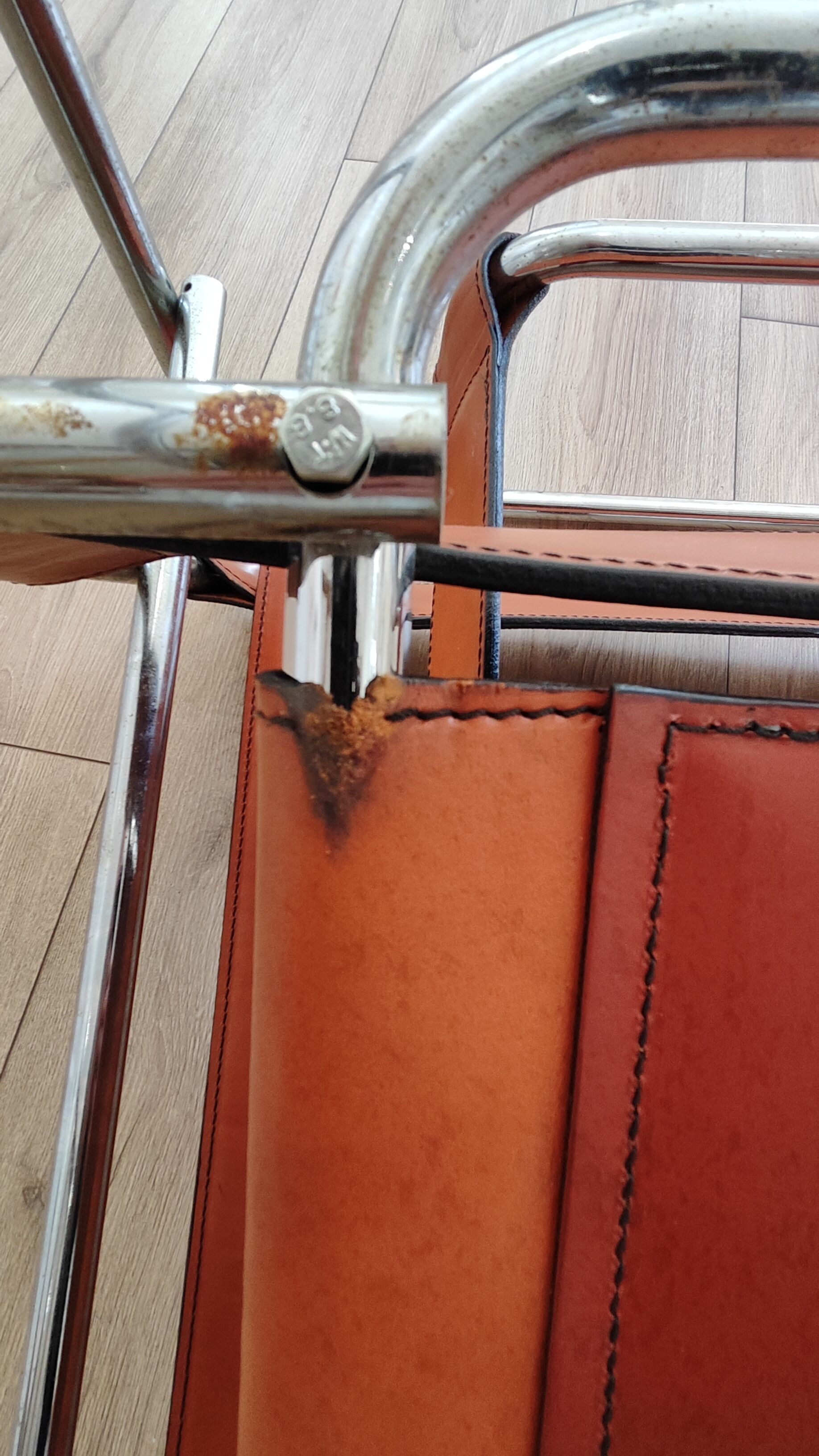 Pair of armchairs Marcel Breuer Wassily fasem 1983