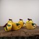 Lemon slurry cups with lid
