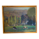 Signed landscape from the 50s