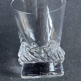 6 Daum Sorcy signed wine glasses