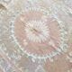 Vintage hand-embroidered tablecloth 124x143 cm